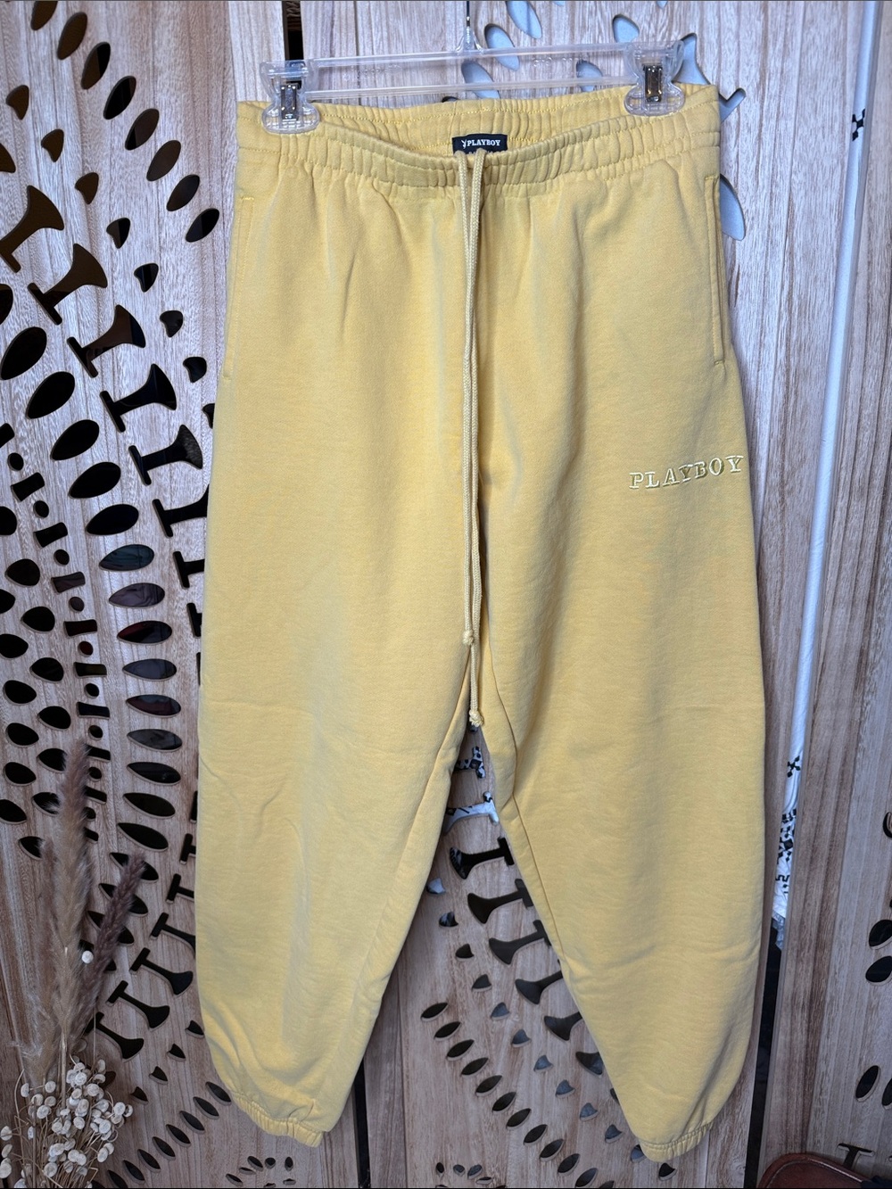 PacSun Kids Yellow PLAYBOY Jogger Sweatpants